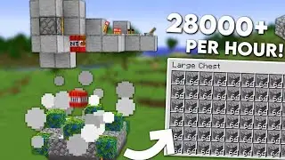 How to make auto , easy and small cobblestone farm for 1.21 inspired by big booty #minecraft