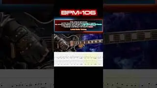 Metallica - Master of Puppets #2【Guitar TAB | BPM 106】