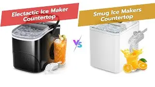 Разборки льдогенераторов: настольные льдогенераторы Electactic и SMUG ❄️🧊 26 фунтов/24 часа