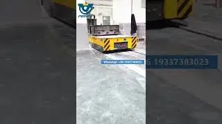 Electrial Rail Transfer Cart For Refractory Material BXC 3T #perfect #batterypowered #railcart