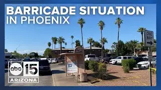 Man detained after barricade situation near 7th Avenue and McDowell