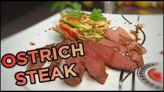 🇦🇺 [ OSTRICH STEAK made easy ] [ How to make juicy and tender ostrich steak ] [ ASMR ]🇦🇺