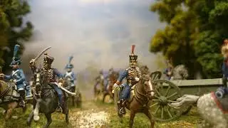 1:72 Diorama Napoleonic Wars/Französische Linien-Artillerie zu Pferd