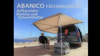 ABANICO Fächermarkise und Schwenkhalter - Aufbauvideo