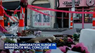 Federal authorities announce an end to the immigration crackdown in Minnesota