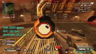 Hasil Rekaman AMD Radeon RX 6600, 6000 kbps AVC H264 VBR 60 fps OBS Studio 29.0