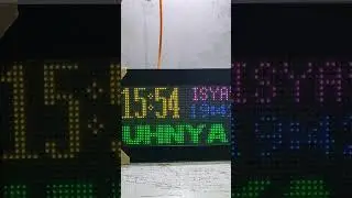 #jam #jamdigitalmurah #runningtextrgb