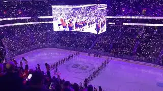 Philadelphia Flyers - Hockey FIGHTS Cancer - Moment of Silence