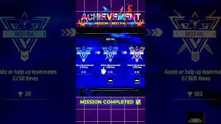 Best pal Achievement Mission ✅|Garena Free Fire #freefire #shorts #ankitofficial