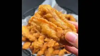 Tiras de carne Crujiente| la base para hacer cerdo agridulce o pollo al limon lo que querais
