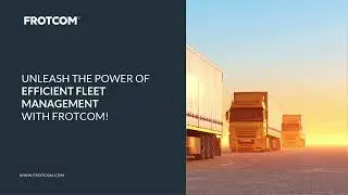 Take Control of Your Road Transport Costs with Frotcom!