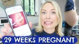 29 WEEK PREGNANCY UPDATE  |  HOME BIRTH?  GETTING HUGE!