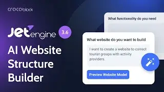AI Website Structure Builder for WordPress Feature Overview | JetEngine