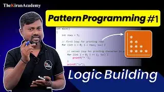 🚷STUCK On Pattern Programming? | ⭐STAR Pattern Program #1 | Logic Building