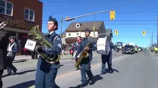 534 Air Cadets at Peterborough St Patricks Day Parade 2018
