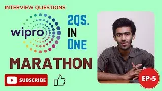 Wipro Marathon - 2 in 1 Coding Question | Daily Dose-5 | Tamil |code io