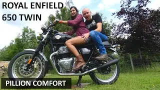 UK - Royal Enfield Interceptor 650 - Pillion Comfort