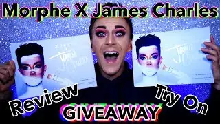 MORPHE X JAMES CHARLES Palette Review + GIVEAWAY!!!