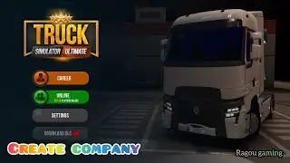 Truck simulator ultimate | How to create company name
