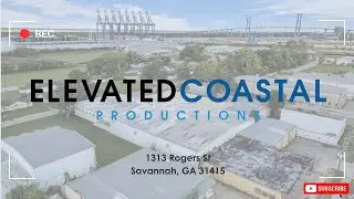 Elevated Coastal Productions // Aerial & Walkthrough Video Tour //  1313 Rogers St, Savannah