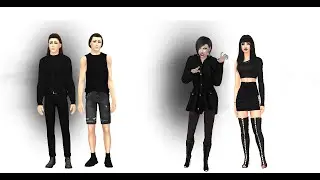 The Sims 4 CAS: The Vatore Siblings