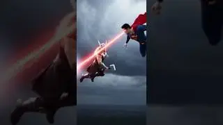 superman and Thor gusa me Hai !#shorts #cartoon #viral