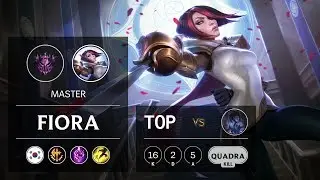 Fiora Top vs Sylas - KR Master Patch 9.13