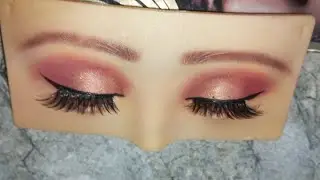 Very trending semi cut crease eye makeup tutorial for beginners |  winged linner easy trick  |