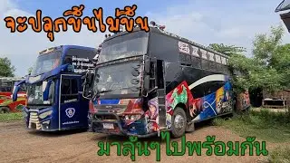 มาครับ!!!วันนี้มาปลุกรถบัสที่มาจากวัดคันนี้ว่ามันจะปลุกขึ้นใหมกับรถบัสทรงวอลโว่เชิดชัด