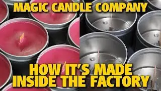 How It's Made | A Look Inside Magic Candle Company's Factory