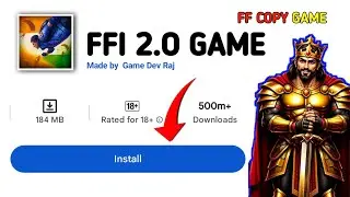 Free Fire Ke Jaisa Game 🎯 || Free Fire India Copy || Android Gameplay Hindi@GameDevRaj 