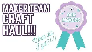 🟣✂️ Wow!!! More Goodies!! | DRK Maker Team Craft Haul