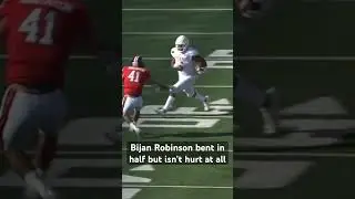 Bijan Robinson failed hurdle