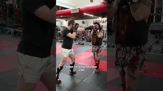 Ошибки в поединке имеют последствия 🥊 #муайтай #бой_муайтай #боец_муайтай