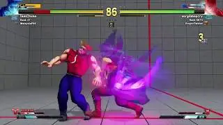 vergilmaycry vs IamChuan (rank 47) - Ed v Guile - Street Fighter V - SFV - Capcom - PR12