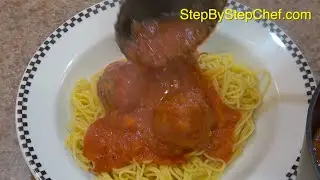 Plant-Based Spaghetti and Meatballs Recipe -- StepByStepChef.com