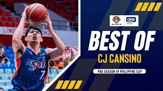 BEST OF CJ CANSINO | PBA SEASON 49 PHILIPPINE CUP | HIGHLIGHTS