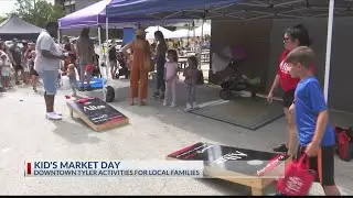 Rose City Farmers Market hosts Kids Market Day at ETX Brewing Co.