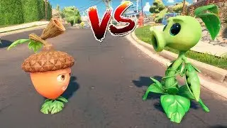BELLOTA VS GUISANTE | Plants Vs Zombies: Battle For Neighborville