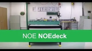 alkus - installation of the formwork panel in the NOEdeck formwork system