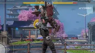 Shadow Fight 4 Best Fights | High Damage Combos & Hero Skills
