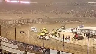 2022 Gateway Dirt Nationals #dirtindecember Modified heat race #2