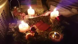 AM ADVENT LICHTER LILA