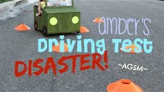Amber's Driving Test Disaster!~ AGSM by White Fox Stopmotion | #AGZCREW