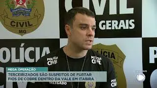 MG: Terceirizados são suspeitos de furtar fios de cobre em mineradora