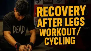 Cycling Burnout + Leg Day = Sore AF | My Recovery Routine You