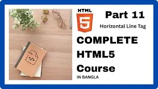 HTML Full Course in Bangla | Horizontal Line Tag | Easy Learning