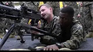M240B Training on USS Mesa Verde LPD 19