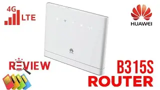 A Wifi Router With 4G LTE Sim Card Support | Huawei B315s 4G Router