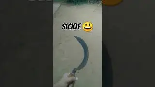 Sickle 😃🥳 #villagelife #sickle #village #nature #india #unitedstates #viral